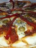 Pizza rellena fácil a mi manera