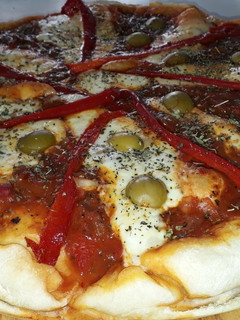Una foto de Pizza rellena fácil a mi manera