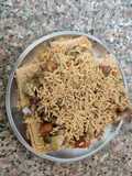 Brown bread chaat