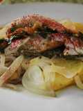 Salmonetes al horno