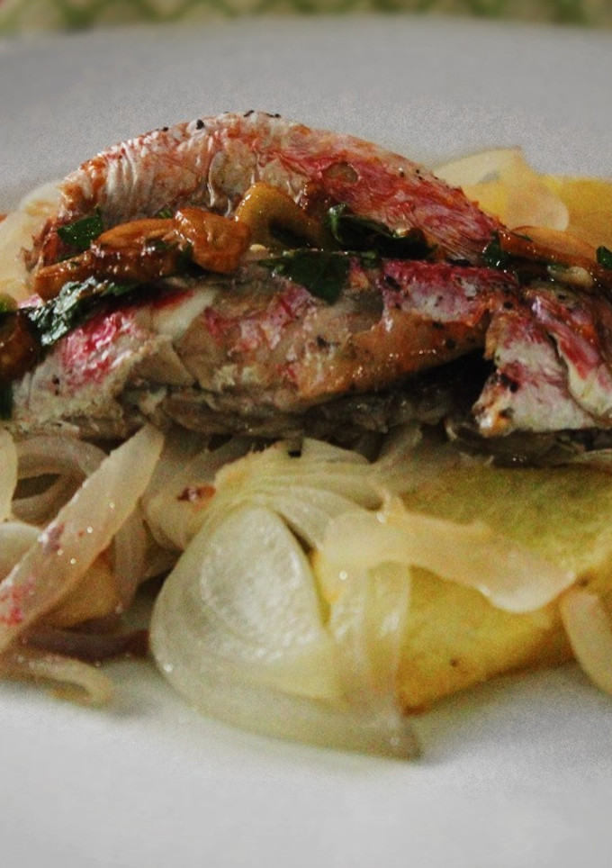 Una foto de Salmonetes al horno