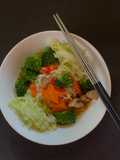 Vegan Laksa with Broccoli & Cabbage