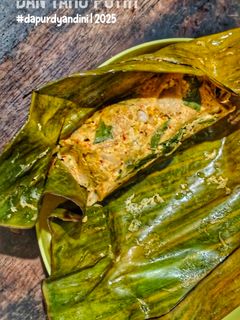 Foto resep Pepes jamur dan tahu putih