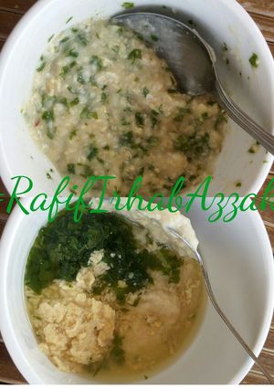 Foto resep Mpasi 7m+ Oatmeal Bayam Tempe Kaldu Ikan