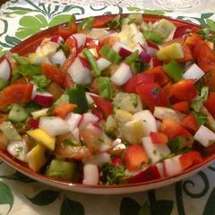 A picture of Arabic Salad.