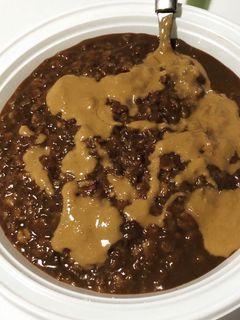 Una foto de Porridge, o lo que es lo mismo,  gachas de avena!!!
