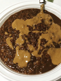 Una foto de Porridge, o lo que es lo mismo, gachas de avena!!!
