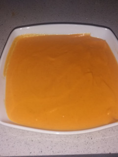 Una foto de Crema de calabaza