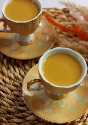 عکسی از دستور کافی میکس زعفرانی