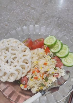 Foto resep Nasi goreng chinese halal
