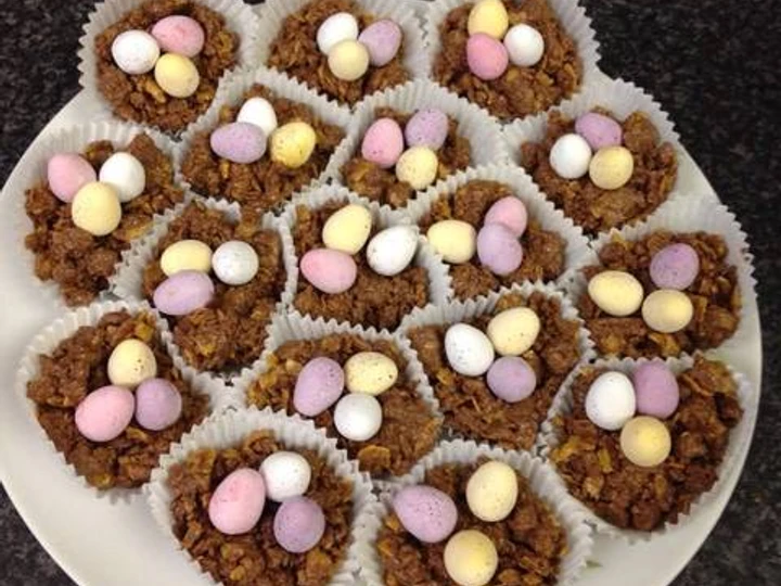 Easy Way Prepare Easter egg nests the So Delicious Tasty