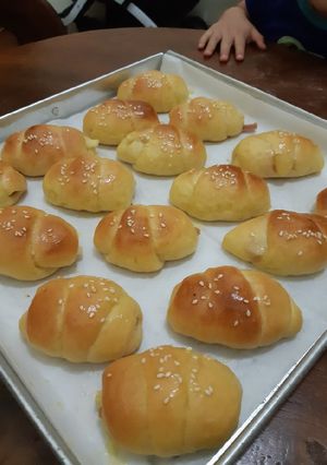 Foto resep Roti sosis keju saus mayones