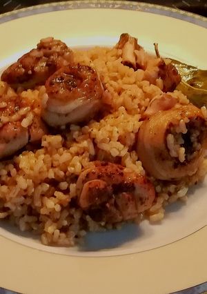 Foto principal de Arroz salteado con Pollo a la bbq