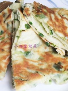 『古早味蔥花大燒餅』烙餅 的食譜成品照片