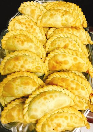 Hình của món Bánh gối.