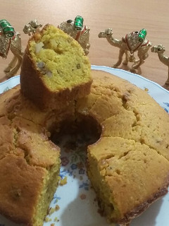 عکسی از دستور کیک کدو حلوایی