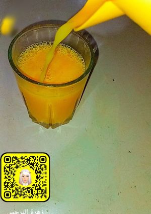 صورة لوصفة عصير برتقال والجزر 😋بزاف بنين مقادير مضبوطة