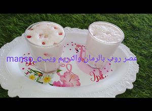 صورة لوصفة عصير روب بالرمان