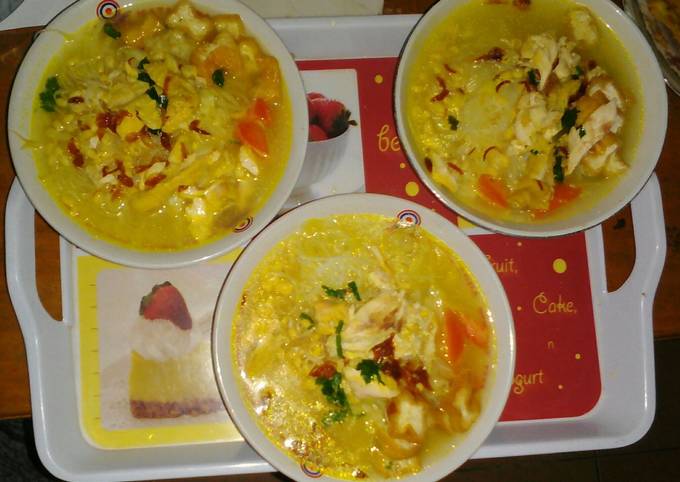 Soto ayam ala kudus no tumis