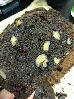 A picture of Chocolate banana bread.