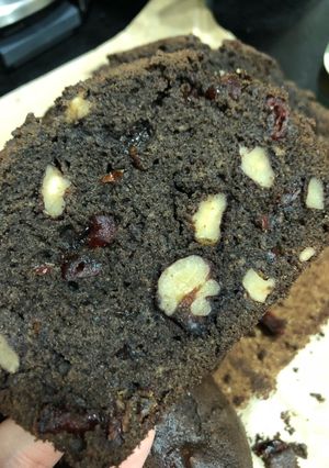 A picture of Chocolate banana bread.