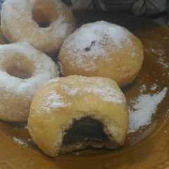 A picture of Pizza jadi Donat tanpa di ulen no banting2.....😉.
