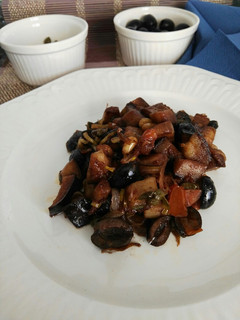 Una foto de Caponata de berenjena
