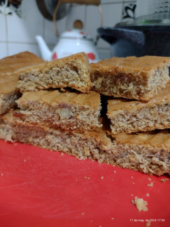 Una foto de Torta matera rápida de almendras y maní. 🤪 Sin TACC. Sin lácteos