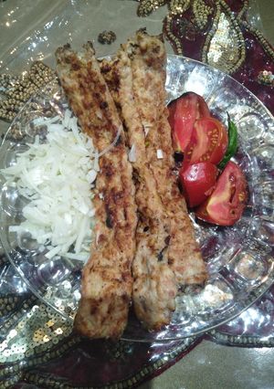 عکسی از دستور کوبیده مرغ همسر پز
