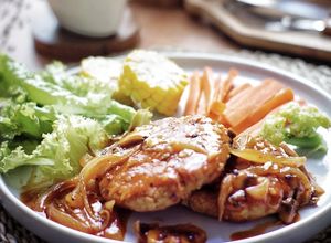 Foto resep #18.Steak TEMPE_Vegetarian Steak with Blackpaper sauce👩‍🍳