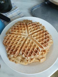 Diétás gofri recept fotója