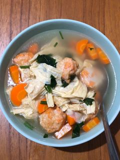 Foto resep Sup Wortel Kembang Tahu