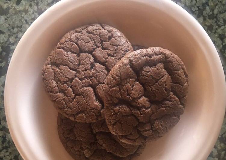Simple Way to Make Super Quick Homemade Chewy chocolate cookies