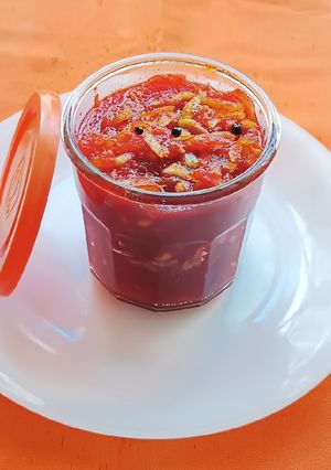 A picture of Mango Sweet Pickle.
