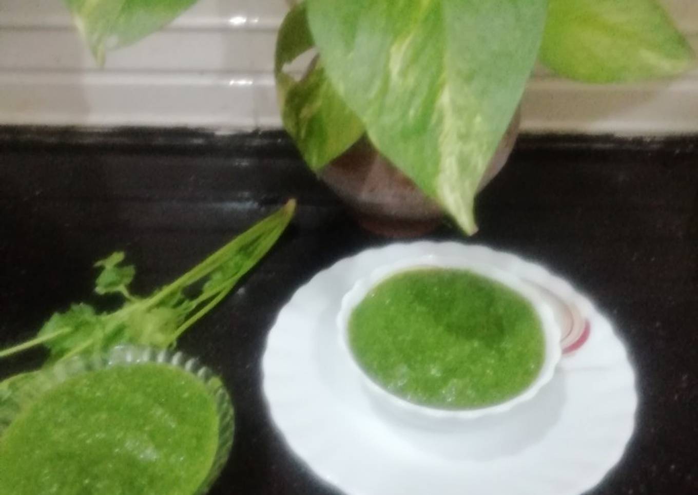 Minty Raw Mango Chutney