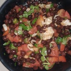 A picture of Chana chaat.