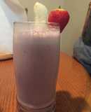 Licuado de fresa y banana