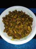 Dry Black-Eyed Peas Curry