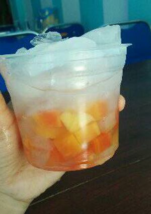 Foto resep Es buah segar