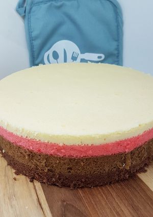 Foto resep Bolu Neapolitan Kukus