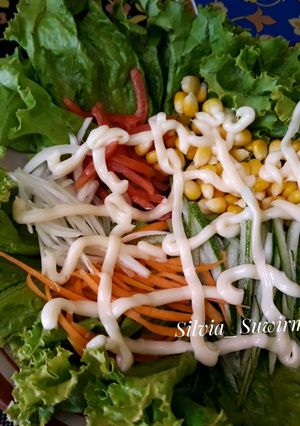 Foto resep Salas Sayuran homemade#saladaction