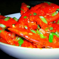 A picture of Mike's Sweet Chili Garlic Crab Claws.