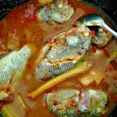 รูปของ Pindang ikan nila