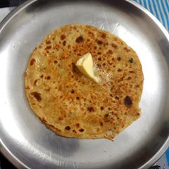 Mooli parantha A picture of Mooli parantha.