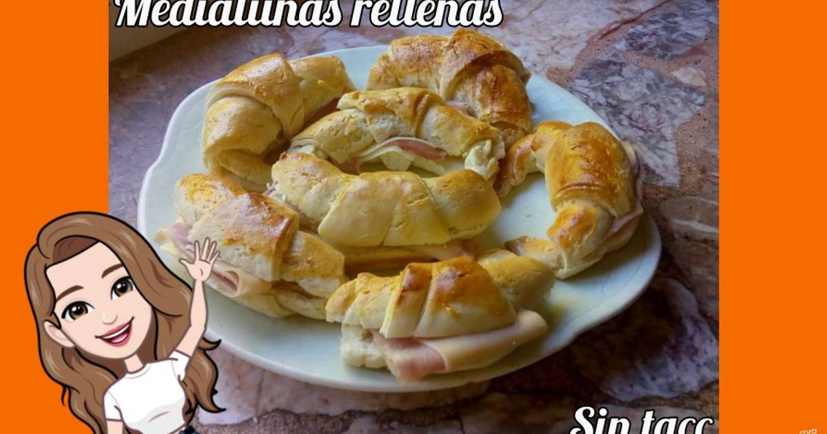 Medialunas Rellenas Jamón Y Queso 16 Recetas Caseras Cookpad