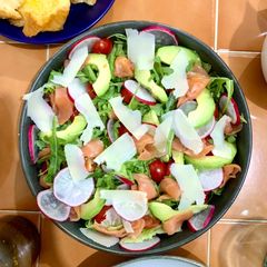 Smoked Salmon Salad A picture of Smoked Salmon Salad.