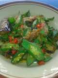 Tumis TBK /terong. bendi. kecipir