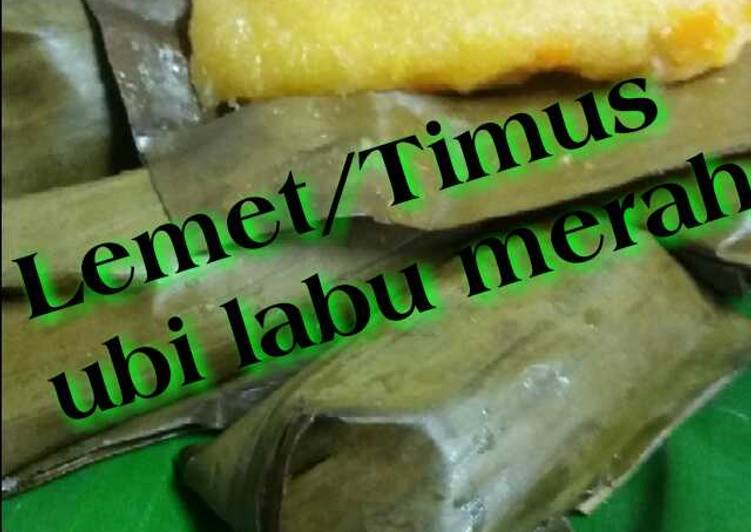 10 Resep: Lemet /Timus ubi &amp; labu merah Anti Ribet!