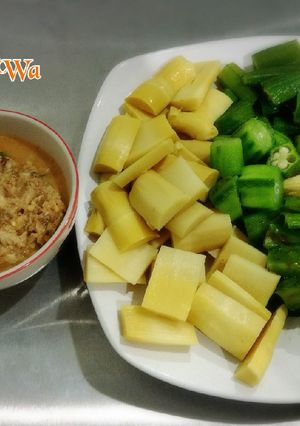 รูปของ น้ำพริกปลาทู-ผักรวม #กินผักรักสุขภาพ6