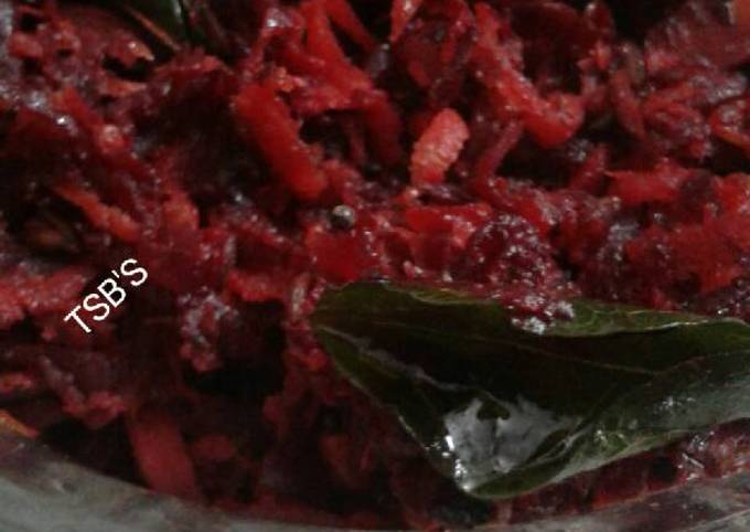 How to Prepare Eric Ripert Beetroot carrot &amp; coconut thoran Kerala style veggie